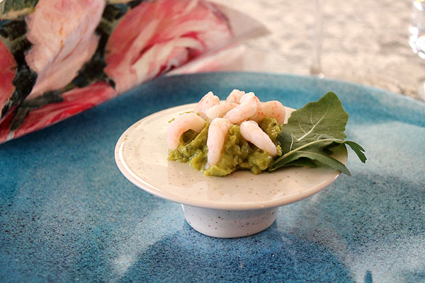 Samppanjamenu – äyriäisiä, kalaa, mansikkasalsaa ja juustoja, Voimapuu