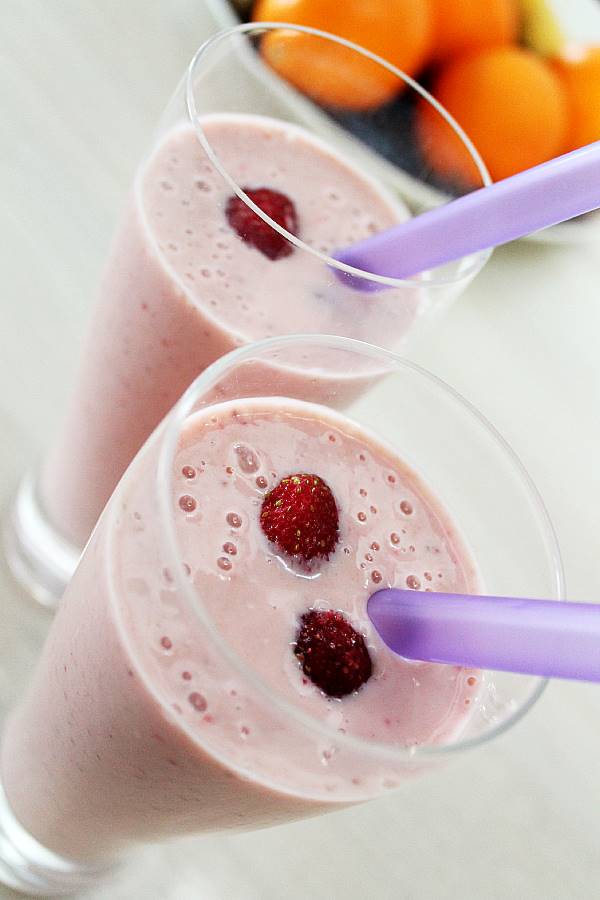 Mansikka-appelsiini-banaanismoothie, Voimapuu