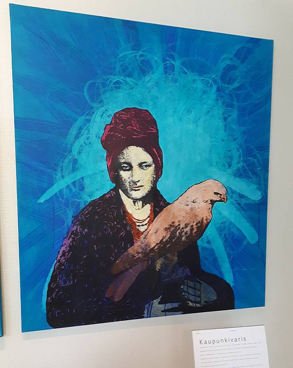 Kaupunkivaris. Joensuun kuukauden taiteilija kesäkuussa -21 Johanna Turunen