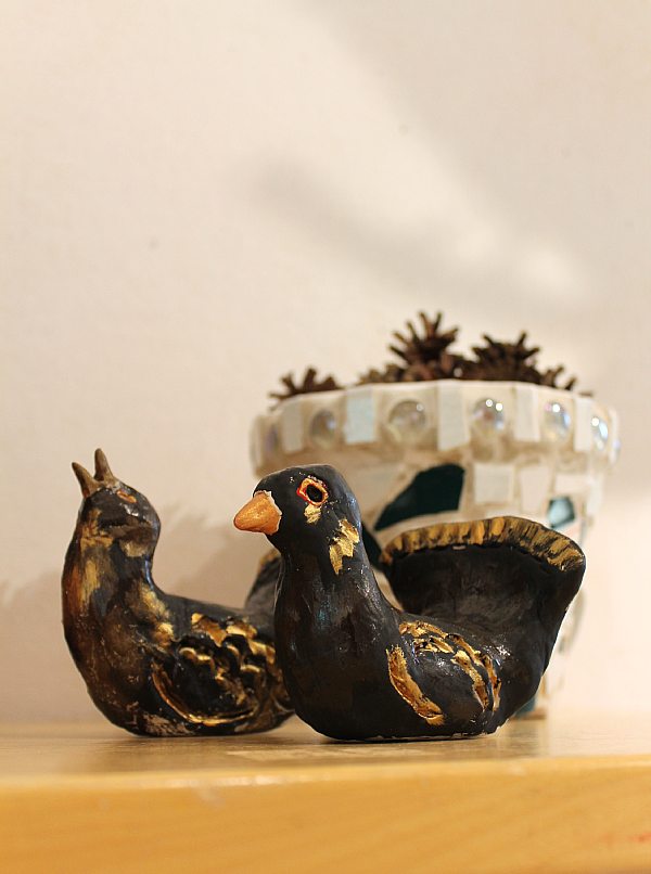 Lintupari massasta. Voimapuu