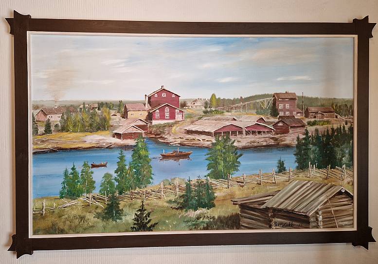 Mohkön ruukki 1800 -luku, Voimapuu