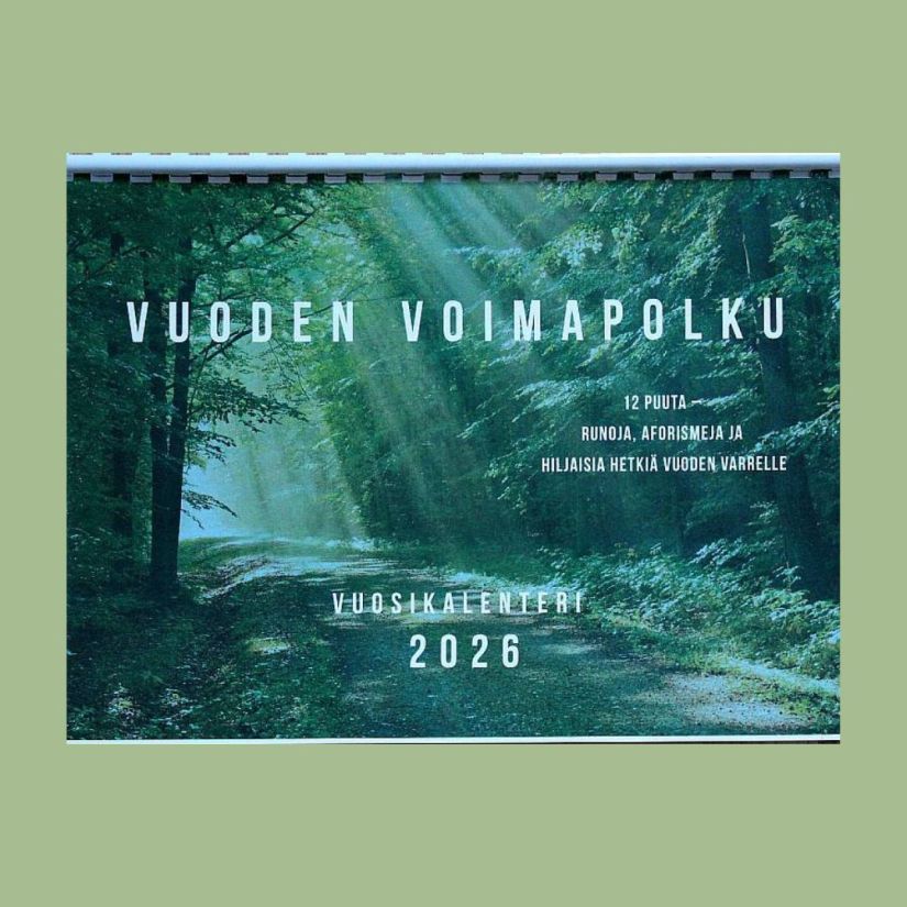 Vuoden voimapolku -Voimapuun kalenteri 2026